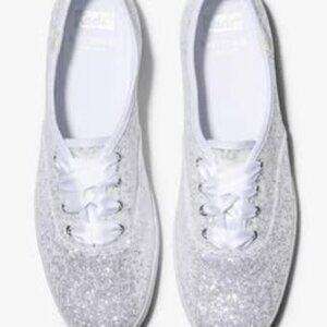 Keds x Kate Spade bridal sneakers, size 9.5 (fits like a 10)